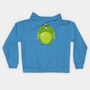 Green Monster Kids Hoodie